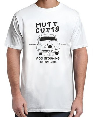 Dumb and Dumber Mutt Cutts Dog Grooming Funny Movie Funny Adult S-4XL T-Shirt