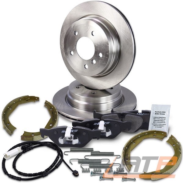 Bremse Hinten Komplett MIT Bremsbacken FÜR BMW X1 E84 AB BJ 03.10--image