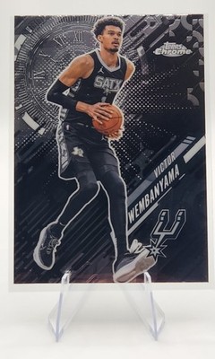 2025-26 Topps Chrome Victor Wembanyama Go Time & Topps Power Players SPURS  