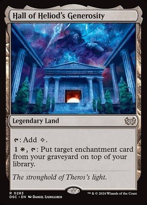 Hall of Heliod's Generosity - Duskmourn: House of Horror Commander - MTG