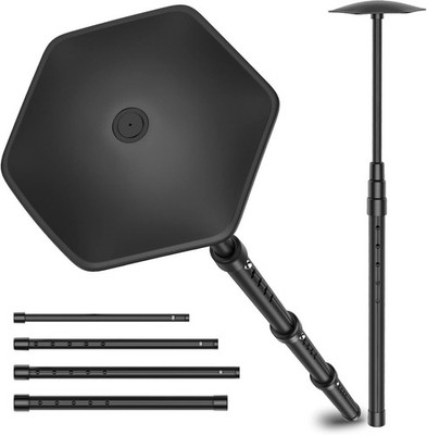 Teleskop Golfbag Halter, Aluminiumlegierung verstellbare Stange mit Top Cover