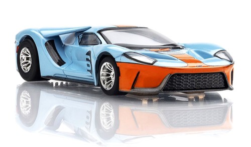 AFX Mega G+ Heritage Ford GT Gulf #6 HO Slot Car #22052 - NUOVISSIMA USCITA!! - Foto 2 di 9