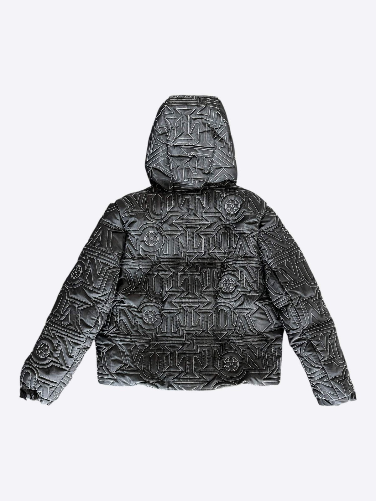 Louis Vuitton Black & White Snow Capsule Puffer Jacket image 2