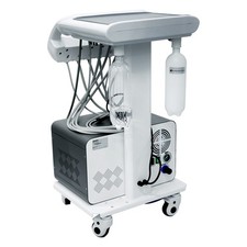 Portable Mobile Dental Delivery Unit System Cart Treatment Compressor 4-Hole