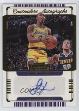 2022-23 Panini Contenders Gold 6/10 Lonnie Walker IV #CA-LWK Auto 0d6s