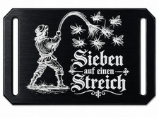 Paint something old new: CRIOS branding belt "seven at a stroke" - fairy tales