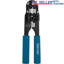 RJ45 Network Cable Crimper Crimping Pliers Cat5 Ethernet LAN Networking Tool