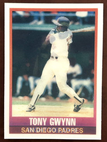 Tony Gwynn #160 1989 Sportflics card
