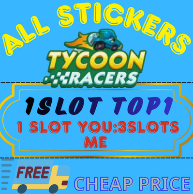 (RACE & ALL 1-6 Avaiable)  MOGO Stickers Go For monopoly Go CHEAPEST PRICES