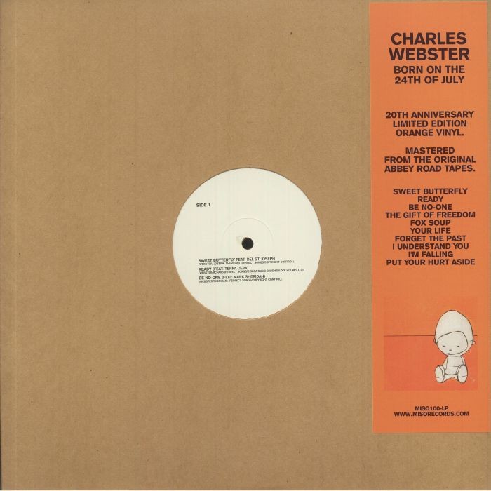 WEBSTER, Charles - Born On The 24th Of July (20th Anniversary Edition) - 2xLP