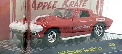 Castline M2 Machines 1/64 Scale HS36 - 1966 Chevrolet Corvette 427 - Red
