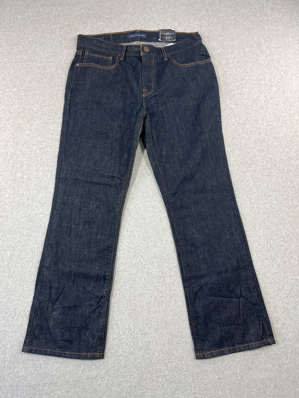 S 32x30 Dark Blue Loose Relaxed Fit Stretch