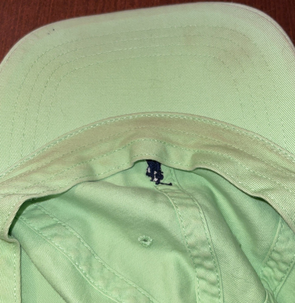 Cappello Berretto Uomo Polo Ralph Lauren Verde e Navy Pony Regolabilej Strapback Cotone