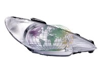 Lexmond Hauptscheinwerfer Rechts Halogen H4 FüR Peugeot 206 CC Bj.00-04