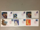 Six Japan fdc.Each three same stamps diff pictures
