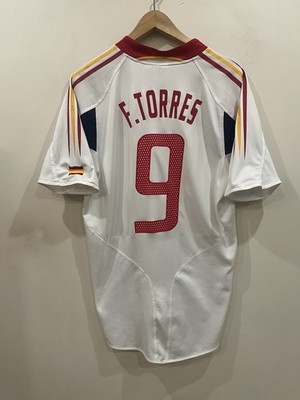 Spanien Adidas Auswärtstrikot Torres #9M 2004-06