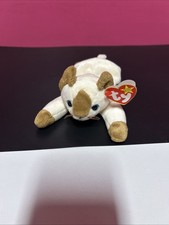 TY Beanie Baby Snip The Siamese Cat Kitten White Brown Spots 1996 Retired