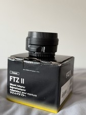Nikon FTZ II Adapter for Z-Mount Excellent Condition In Original Box
