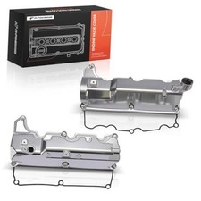 Upgraded Aluminum Left Right Side Engine Valve Cover with Gasket - Fits Ford