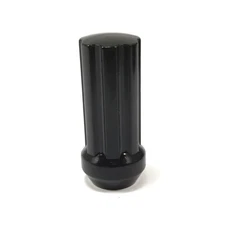 Excalibur 98-0420LBK Lug Nut 9/16'' Acorn 7-Point/Spline Black Closed End HD Dup