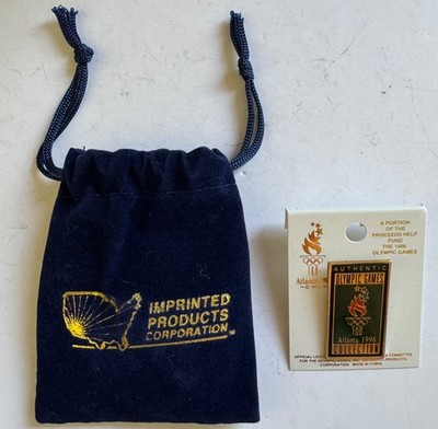 1996 Atlanta Olympics Games Collection Olympic Torch Pin MOC 1992 ACOG Release