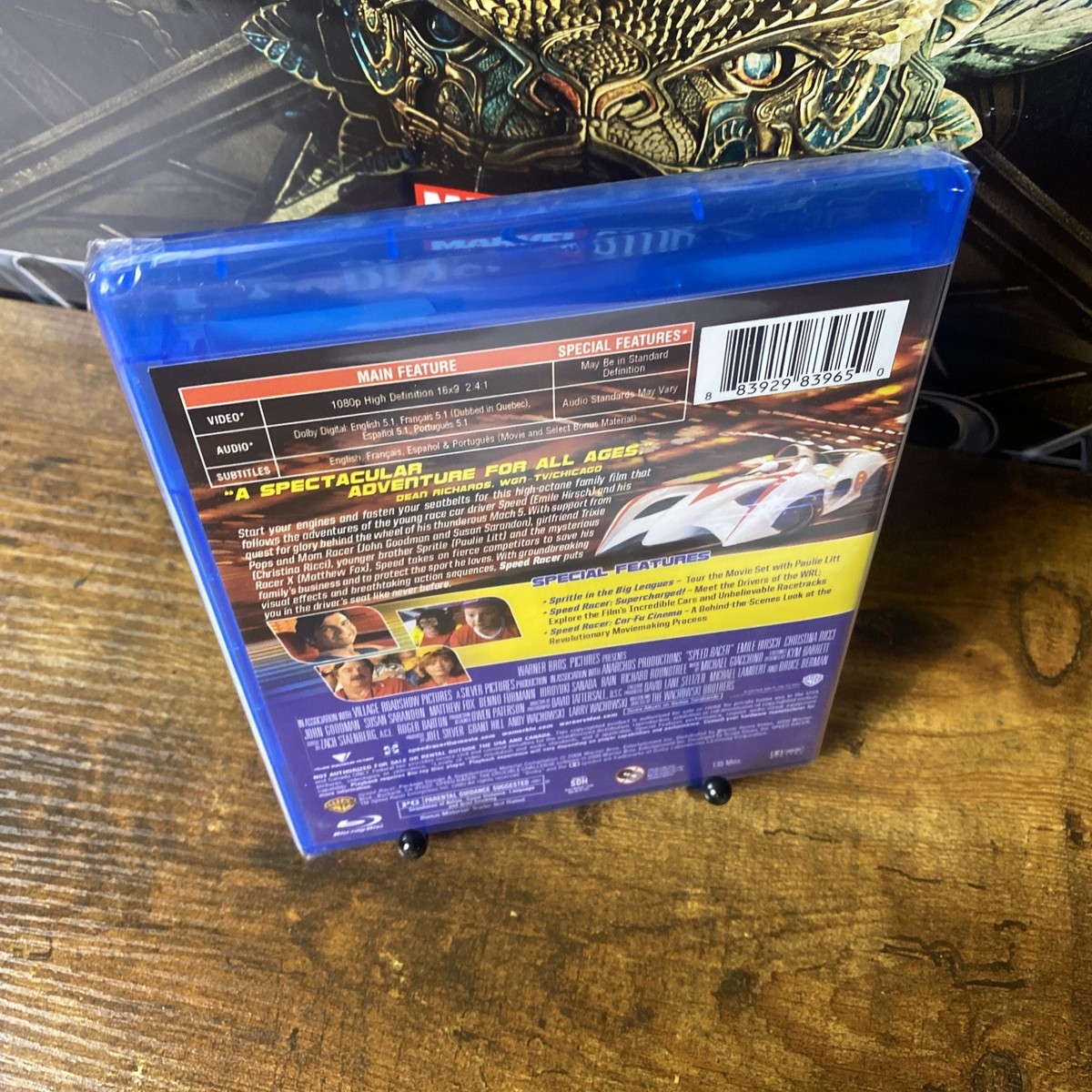 Speed Racer (Blu-ray Disc, 2008, 3-Disc Set) for sale online
