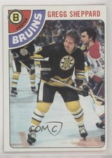 1978-79 Topps Gregg Sheppard #18 2k3