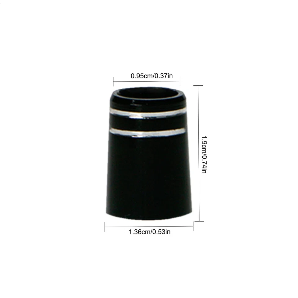 10pcs .370 Black Golf Tapered Ferrules kompatibel für die Eisenwelle universell - Bild 4 von 4