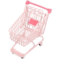 Mini Shopping Cart Sundry Storage Small Shopping Cart Photo Prop