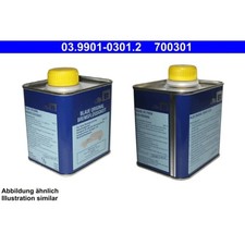 Bremsflüssigkeit DOT 3 ATE 03.9901-0301.2 blau Brake Fluid blue Dose 0,5 Liter