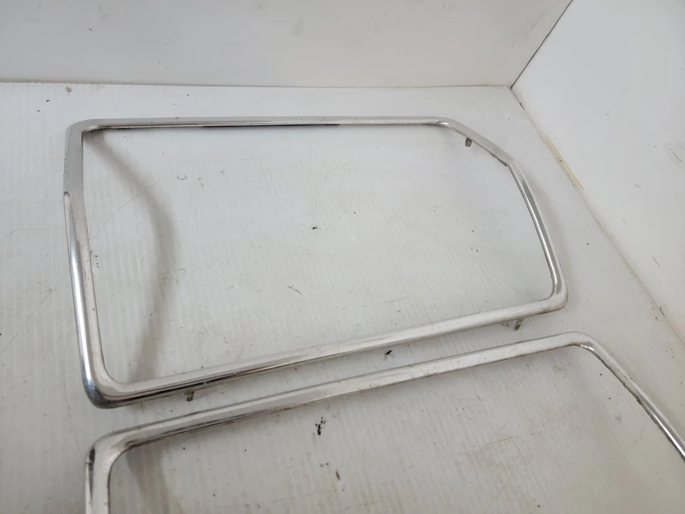 1977-1978-1979 Ford Thunderbird Headlight Door Trim Molding Pair Left And Right - Image 3 of 4