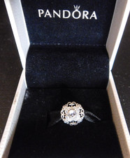 Authentic Pandora FAIRYTALE BLOOM Clear Charm 791961CZ RETIRED