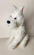 Ty Beanie Baby The Adventures of TinTin Snowy Puppy Dog Plush Toy 8" 2011 White