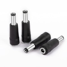 DC 4.0x1.7mm Female to 5.5x2.1mm Male Universal Plug Power Barrel Jack Adapte...