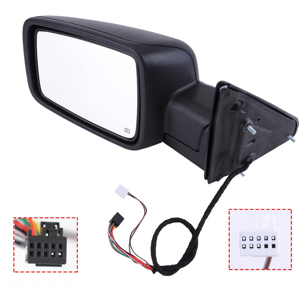 Left/Driver For 2013-2019 Dodge Ram 1500 Power Fold +Heated+ Temp Sensor Mirror