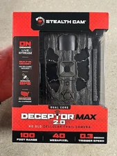 Stealth Cam Deceptor Max 2.0 No Glo Trail Camera STC-DCPTRX2 40MP | 8530