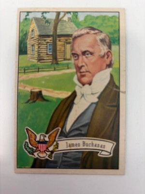 1956 Topps U.S. Presidents James Buchanan #18
