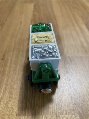 Thomas & Friends Recycling Bins Train Car Wooden Railway Train Cans Paper Bottle