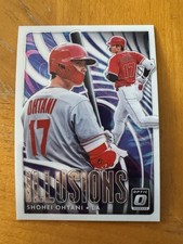 Panini Donruss Optic 2020 Shohei Ohtani #OI-13 Optic Illusions Angels