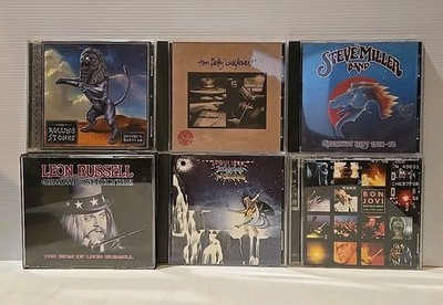 ROCK, CLASSIC ROCK, HARD ROCK, CD LOT OF 6 - SEE TITLES IN DESCRIPTION - CR3