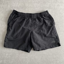 The North Face Mens Black Outdoor Hiking Nylon QuickDry Stretch Shorts Sz Medium