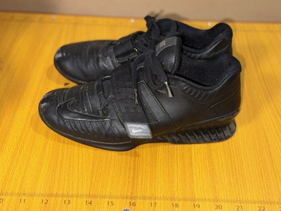 Nike Shoes Romaleos 3 Mens Size 8 Black Power Weight Lifting Shoe AO7987-001 VO2