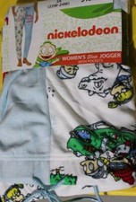 Rugrats Women's Sleep Jogger with Pockets 3X 22W-24W NWT Christmas Winter