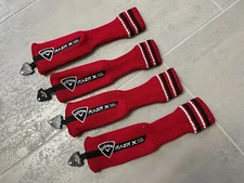 SET OF 4 CALLAWAY RAZR X HL HYBRID HEADCOVER HEAD COVER w/#disc 3 4 5 7 9 - NEW