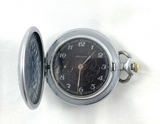 Vintage Pocket watch Molnija Russian 18J 