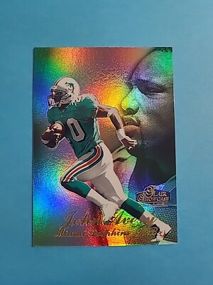 JOHN AVERY 1998 FLEER FLAIR SHOWCASE FOOTBALL CARD # SEC 2 ROW 3 SEAT 25 I1467