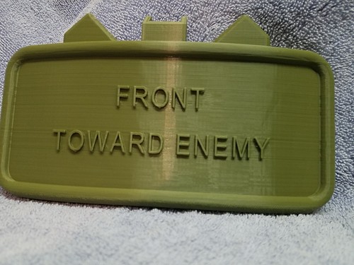 US Army Claymore Mine Replica "Front Toward Enemy" M18 - Picture 1 of 11
