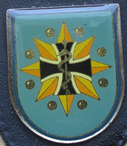 Brustanhänger Verbandsabzeichen Sanitätsbataillon 410 Perleberg