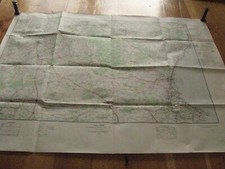 alte Landkarte Deutsche Heereskarte Blatt Nr. 5 Madrid von 1944 Valencia