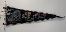Vtg Penant Six Flags Over Georgia The Great American Scream Machine